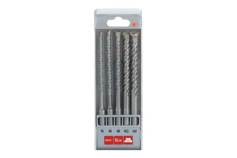 Sada vidiových vrtáků SDS+ 5ks 5-12mm